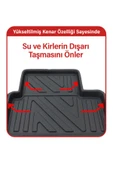 Havuzlu 3d Siyah Paspas Takımı,Renault-Megan4-Sedan-1 2016 ve Sonrası 3d Havuzlu Paspas+Araç Kokusu - 3