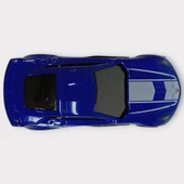 Metal Mini Arabalar  8 cm - Mavi - 1 - 4