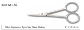 Rose Europe Ayrık Saplı Nakış Makası Süper Kalite No:4 10,16 CM - 2