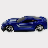 Metal Mini Arabalar  8 cm - Mavi - 1 - 2