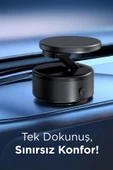 Torima X10Q Siyah Manyetik Adsorpsiyon Vakumlu Kompakt Telefonu Tutucu - 2