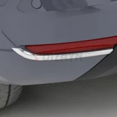 Renault Clio 5 Krom Reflektör Çıtası 2 Prç. 2019 2020 2021 2022 2023 2024 2025 thumbnail 5