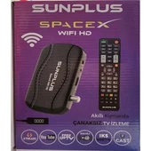 UYDU ALICI MİNİ FULL HD IPTV DAHİLİ WİFİ UCAST HİTECH SPACEX HD - 1