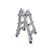 Endokon 300 cm. 10 Basamak A ve I Tipi Katlanıp Uzayabilen Mini Dev Alüminyum Merdiven - 8