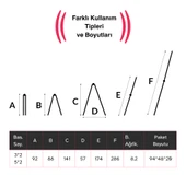 Endokon 300 cm. 10 Basamak A ve I Tipi Katlanıp Uzayabilen Mini Dev Alüminyum Merdiven - 2