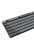 Keychron K5 Max %100 RGB Türkçe Red Switch Kablosuz Karbon Siyah Mekanik Klavye - 2