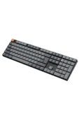 Keychron K5 Max %100 RGB Türkçe Red Switch Kablosuz Karbon Siyah Mekanik Klavye - 4