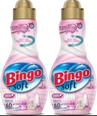 Bingo Soft Çamaşır Yumuşatıcı Konsantre 1440ML Mutlu Yuvam (2 Li Set) - 1