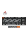 Keychron K8 Max %80 TKL RGB Türkçe Red Switch Kablosuz Alüminyum Çerçeve Karbon Siyah Mekanik Klavye - 6
