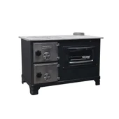 Çalışkan 213 Mat Siyah Tuğlalı Kuzine Soba - 1