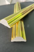 Dekoratif Polistren 5 Adet 4 Cm Gold Duvar Çıtası - 4
