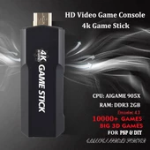 Tv Atari 4K HDMI GAME STICK 20000 OYUNLU Game Stick - 1