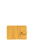 CENGİZ PAKEL Cengiz Pakel Kadın Mini Boy Çıt Çıt Detaylı Cüzdan – 65315 - Hardal - 3