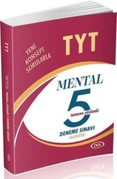 TYT Mental Tamamı Çözümlü 5 Deneme Sınavı Fasiküllü Data Yayınları - 1