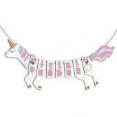 Unicorn İyi Ki Doğdun 3D Banner - 1