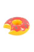 NETAVANTAJ Isırılmış Donut Desenli Şişme Havuz Deniz Bardak Tutucu Fl - 1