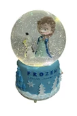 NETAVANTAJ Frozen Olaf Müzikli Işıklı Püskürtmeli Büyük Boy Kar Küresi - 2