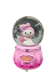 NETAVANTAJ My Melody Işıklı Müzikli Otomatik Kar Püskürtmeli Büyük Boy Kar Küresi - 1