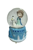 NETAVANTAJ Frozen Olaf Müzikli Işıklı Püskürtmeli Büyük Boy Kar Küresi - 1
