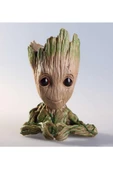 NETAVANTAJ Galaksinin Koruyucuları Baby Groot Figür Kalpli Saksı Kalemlik Pla - 1