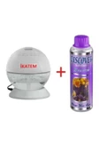 Discover Ikatem Sihirli Küre Geniş Alan Kokulandırma Makinesi Işıklı Beyaz + 1 Adet Special Solüsyonu - 1