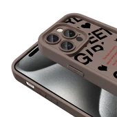 Apple iPhone 14 Pro Kılıf Baskılı Kamera Korumalı Mat Klas Kapak - 8