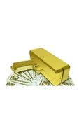 Simubied Para Tabancası Gold Hediyelik - 1