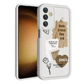 Samsung Galaxy A25 Kılıf Baskılı Kamera Korumalı Mat Klas Kapak - 1