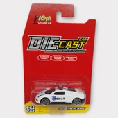 Metal Mini Polis Arabası  8 cm - Polis - 2 - 4