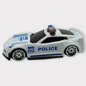 Metal Mini Polis Arabası  8 cm - Polis - 1 - 2