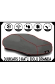 DUUCARS 3 Katlı Dolu Darbe Koruyucu TOYOTA COROLLA Araba Brandası oto branda araba çadırı - 5