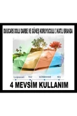 DUUCARS 3 Katlı Dolu Darbe Koruyucu TOYOTA COROLLA Araba Brandası oto branda araba çadırı - 7