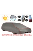 DUUCARS 3 Katlı Dolu Darbe Koruyucu RANGE ROVER Araba Brandası oto branda araba çadırı - 2