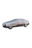 DUUCARS 3 Katlı 5.00 Mt Dolu Darbe & Güneş Koruyucu Özel Dolgulu Oto Branda - 1