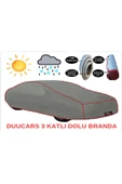DUUCARS 3 Katlı Dolu Darbe Koruyucu TOYOTA COROLLA Araba Brandası oto branda araba çadırı - 2
