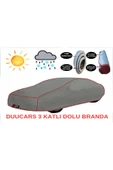 DUUCARS 3 Katlı Dolu Darbe Koruyucu TOYOTA COROLLA Araba Brandası oto branda araba çadırı - 3