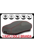 DUUCARS 3 Katlı Dolu Darbe Koruyucu TOYOTA COROLLA Araba Brandası oto branda araba çadırı - 1