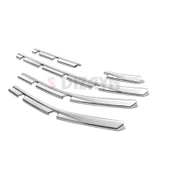 Renault Clio 5 Krom Ön Tampon Çıtası 10 Prç. 2019 2020 2021 2022 2023 thumbnail 5