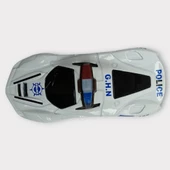 Metal Mini Polis Arabası  8 cm - Polis - 7 thumbnail 4