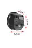 S-link SL-WL07 İngiliz Erkek Unııversal Dişi Siyah Priz Dönüştürücü Adaptör - 3