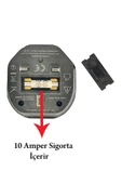S-link SL-WL07 İngiliz Erkek Unııversal Dişi Siyah Priz Dönüştürücü Adaptör - 1