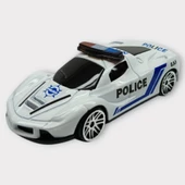 Metal Mini Polis Arabası  8 cm - Polis - 7 thumbnail 1
