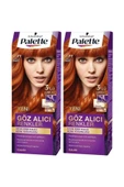 Palette Göz Alıcı Renkler 7,77 Yoğun Bakır Paket 2li - 1