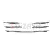 Renault Megane 4 Krom Ön Panjur 5 Prç. 2016 2017 2018 2019 2020 thumbnail 2