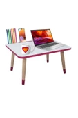LİVA AHŞAP Laptop Tablet Bilgisyar Ve Kahvaltı Sehpası Çalışma Masası - 1