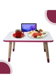 LİVA AHŞAP Laptop Tablet Bilgisyar Ve Kahvaltı Sehpası Çalışma Masası - 5