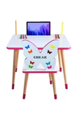 Çocuk Ders Çalışma Masa Sandalye Takımı 2-6 Yaş ( LİVA AHŞAP ) - 1