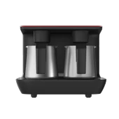 Beko TKM 8961 K Keyf Kırmızı Çelik İkili Kahve Makinesi - 2