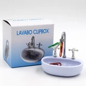 Lavabo Şeklinde Ataç Kutusu - 2