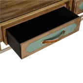 Vitale Vintage Renkli Ahşap Dresuar AK.GR0013 - 4